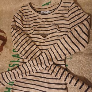 Hollister cutout long-sleeve shirt